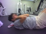 Image(34).jpg
This is what happens when you sneak a picture phone into the gym and take a photo of Linda doing situps.
29.42 KB 
640 x 480 
06/01/2004
